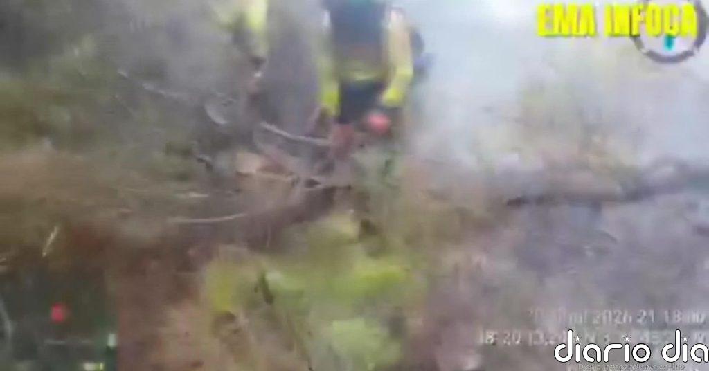 Un incendio en Santa Elena obliga a desalojar a 200 personas junto al parque natural de Despeñaperros