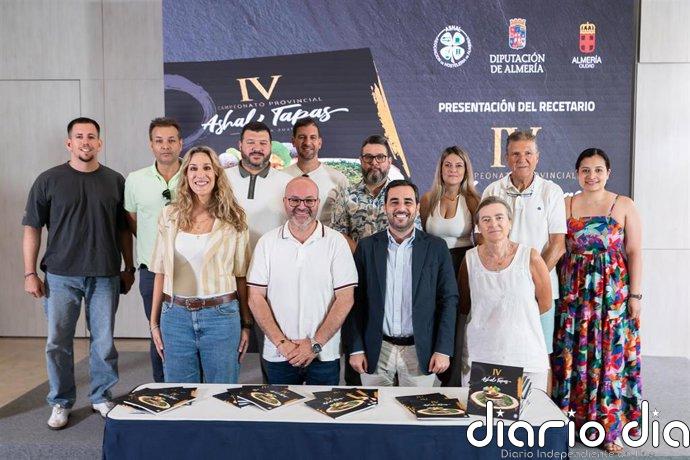 Un libro recopila las 17 recetas de los chefs del IV Concurso Provincial de Tapas de Almería