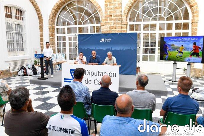 Un millar de escolares participan en la 33 Copa de Fútbol Educativo de la Diputación de Cádiz