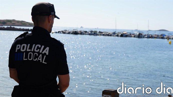 Un operativo de control del litoral en zonas de Eivissa finaliza con nueve actas por posibles irregularidades