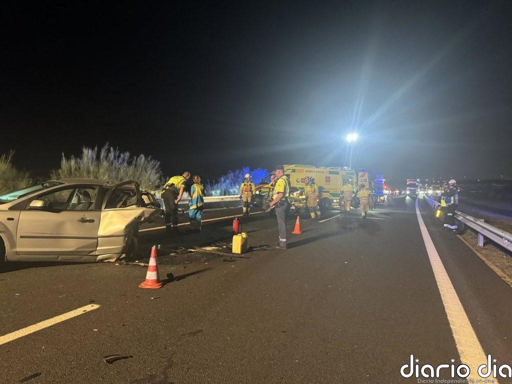 Un varón de 46 años muere tras un choque frontolareal entre dos vehículos en Moraleja de Enmedio