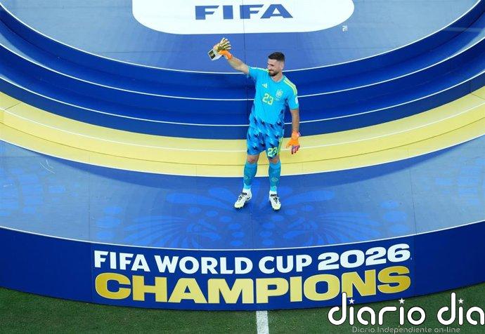 Unai Simón: "La intensidad y consistencia la que nos ha hecho ganar el Mundial"