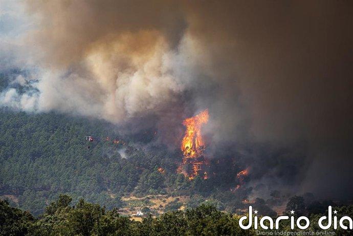 Unas 80.000 personas evacuadas o confinadas por los incendios de Madrid y Ávila