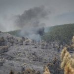 Unas 9.000 hectáreas quemadas, 16 pueblos evacuados y 700 afectados en el incendio de La Mierla (Guadalajara)