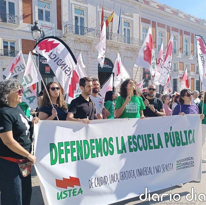Ustea reclama a la junta la falta de plazas en la FP pública mientras "impulsa el crecimiento de la oferta privada"