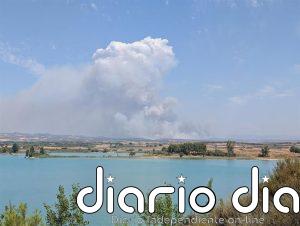 Vecinos de Uncastillo reciben un ES-ALERT para desalojar el municipio por el incendio de Orés