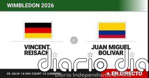 Vincent Reisach - Juan Miguel Bolivar, en directo hoy: sigue el partido de Wimbledon Juniors, Boys