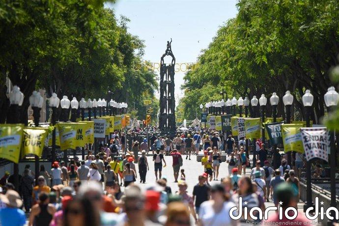 Viñuales celebra el Tour en Tarragona, que asegura que "puede acoger cualquier evento" mundial