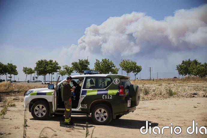 Von der Leyen aplaude "la valentía" de los efectivos que combaten los incendios de Madrid y Ávila