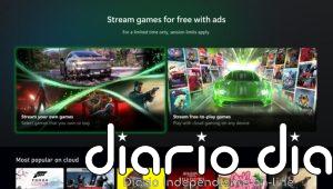 Xbox prueba el juego en la nube gratuito con anuncios para los videojuegos de la biblioteca