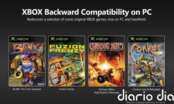 Xbox recupera videojuegos clásicos para jugar en ordenador y consolas portátiles como ROG XBOX Ally