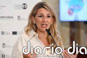 Yolanda Díaz asegura que el registro horario está "prácticamente listo"