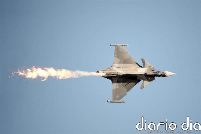 Zelenski destaca el "refuerzo histórico" que supone la adquisición de 16 cazas Gripen suecos
