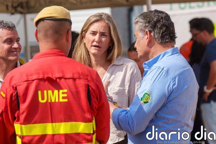Aagesen pide "prudencia" a quienes se desplacen al monte por el eclipse ante el "peor verano" en incendios en España
