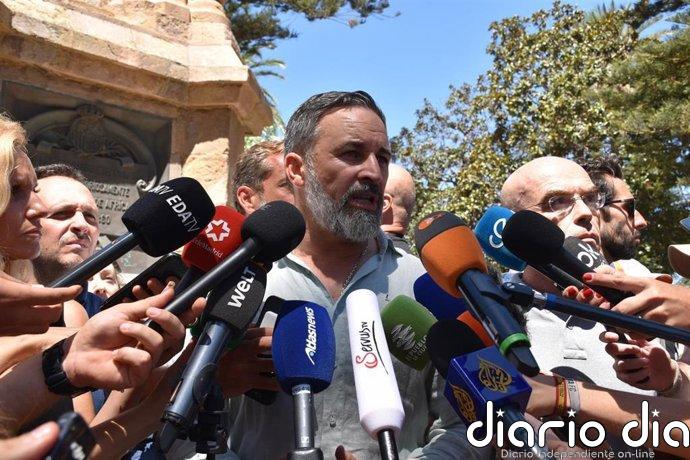 Abascal acusa a Sánchez de "delito de traición" en la crisis de Ceuta