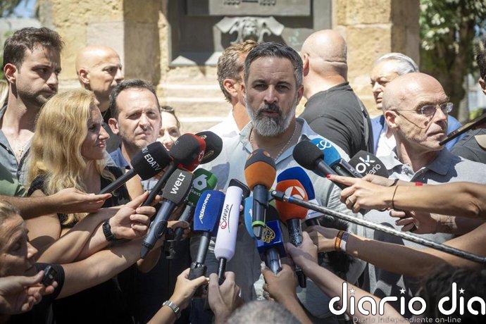 Abascal eleva el tono contra Sánchez: "Es el gobernante más miserable en toda nuestra historia"