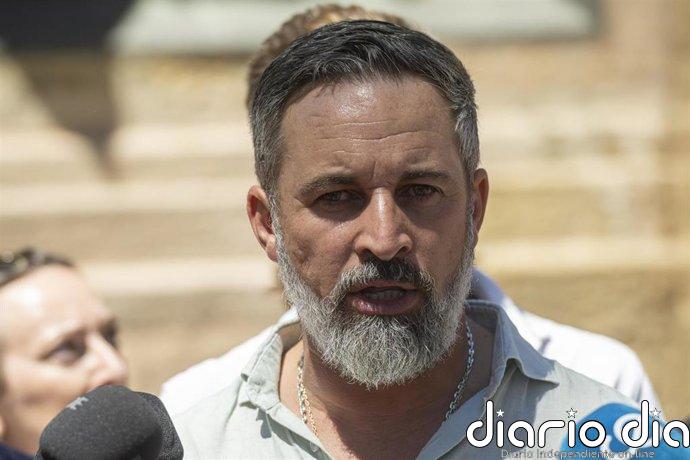 Abascal pide "militarizar permanentemente la frontera" de Ceuta ante la "invasión" de la que culpa a Marruecos y Sánchez