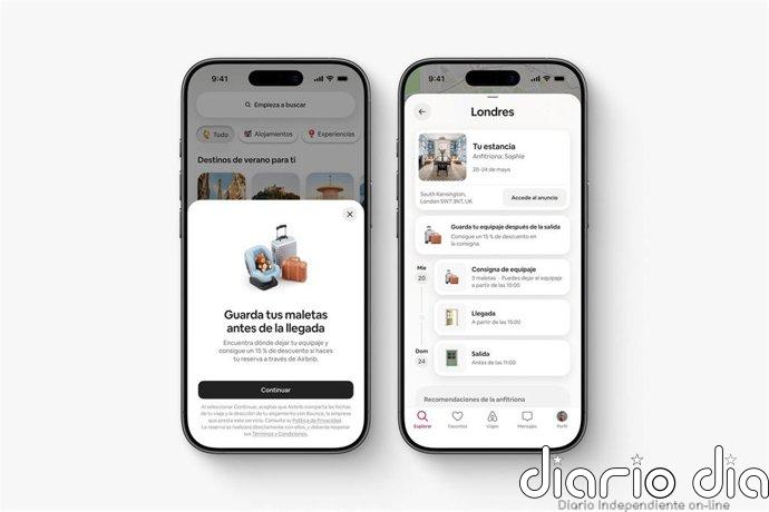 Airbnb amplía su oferta de servicios en España e integra consigna, traslados y alquiler de coches
