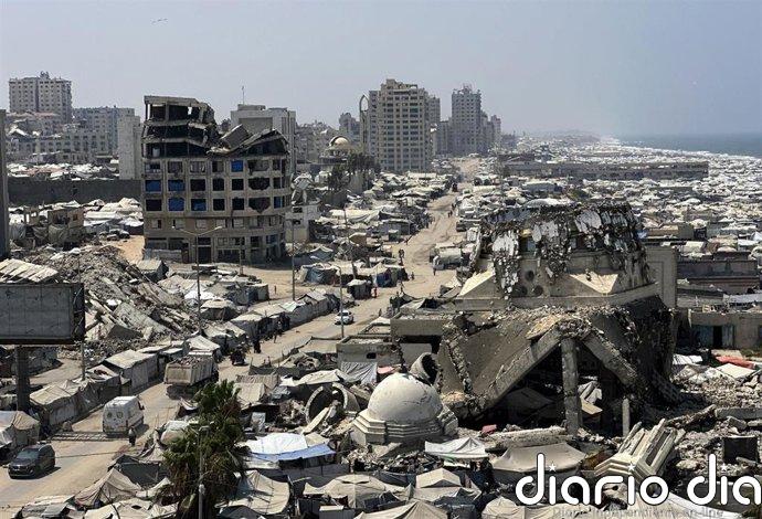 Al menos un muerto y siete heridos en la ciudad de Gaza tras los últimos ataques israelíes