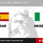 Alejandro Tabilo - Ben Shelton, en directo hoy: sigue el partido de Mubadala Citi DC Open