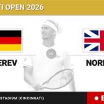 Alexander Zverev - Cameron Norrie, en directo hoy: sigue el partido de Cincinnati Open