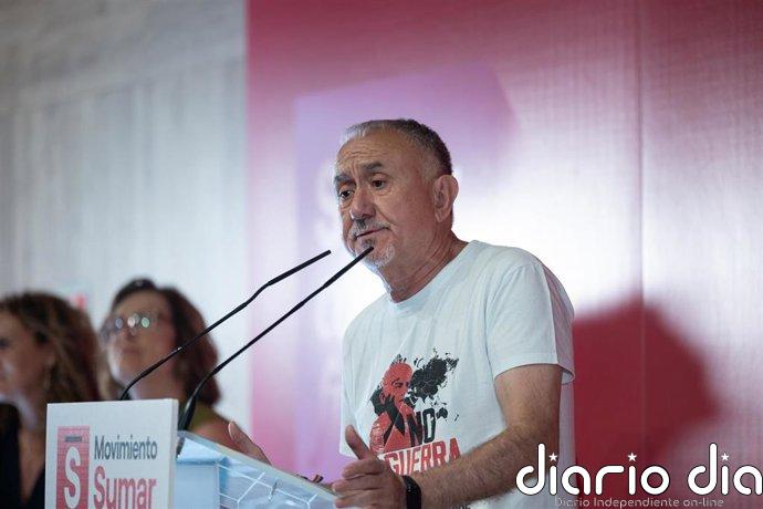 Álvarez (UGT) aboga por "una mesa de diálogo social" en Ceuta y visitará la ciudad tras la "lección de convivencia" dada