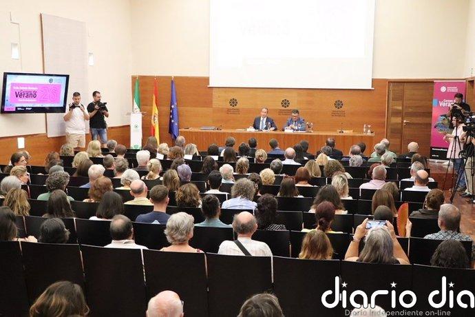 Arrancan en Baeza los Cursos de Verano de la UNIA, espacio para las ideas y "puerta abierta a cualquiera con inquietud"