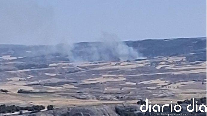Asciende a Nivel 1 un incendio declarado en La Peraleja