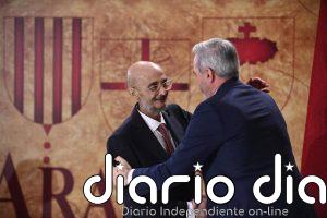 Azcón asegura que la huella de Lambán "forma ya parte de la historia de nuestra Comunidad"