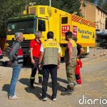Azcón dice que el incendio de Riglos "está controlado" y apuesta por "multiplicar" los medios contra el fuego en Aragón