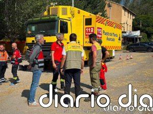 Azcón dice que el incendio de Riglos "está controlado" y apuesta por "multiplicar" los medios contra el fuego en Aragón