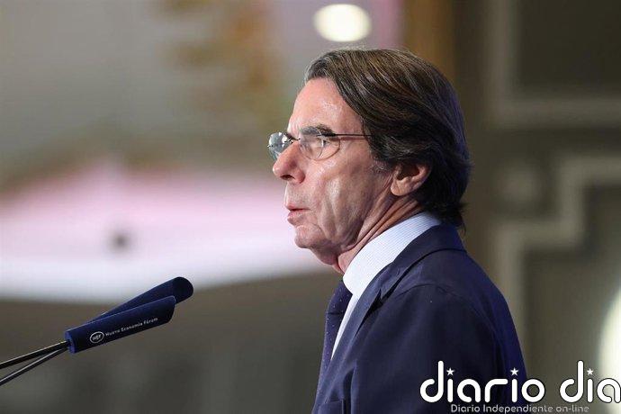 Aznar avisa de que el "futuro de Ceuta" es el de España y reclama "firmeza": "La soberanía nacional no tiene vacaciones"