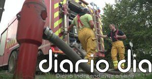 Bélgica lucha contra el mayor incendio forestal de su historia