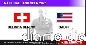 Belinda Bencic - Coco Gauff, en directo hoy: sigue el partido de National Bank Open