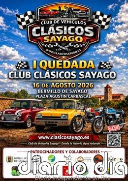 Bermillo de Sayago (Zamora) acogerá la I Quedada de Vehículos Clásicos Sayago el próximo 16 de agosto Bermillo de Sayago (Zamora) acogerá la I Quedada de Vehículos Clásicos Sayago el próximo 16 de agosto