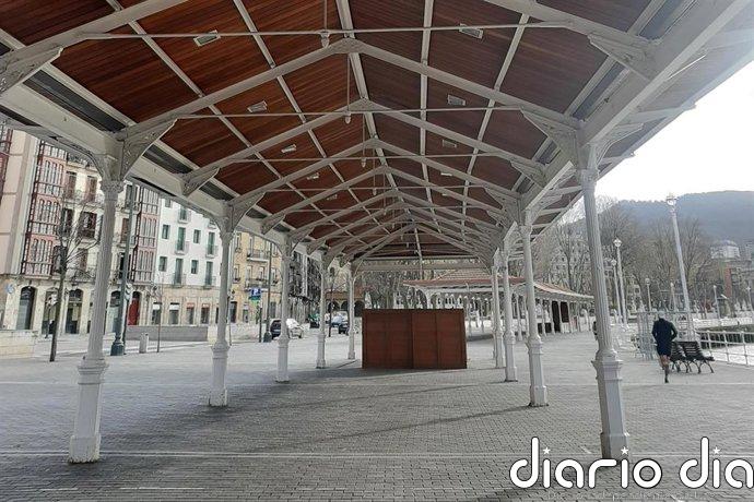 Bilbao suspende los mercadillos de los fines de semana en los Tinglados de El Arenal por Aste Nagusia