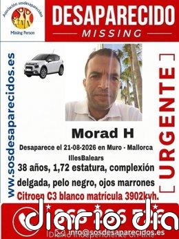 Buscan a un hombre desaparecido desde hace dos días en Muro