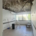 Cae parte del techo de una habitación del Hospital Don Benito-Villanueva