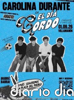 Carolina Durante ofrecerá un concierto gratuito en Villamanín (León) para cerrar la "aventura" por la polémica del Gordo