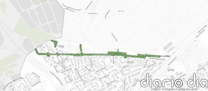 Carretera de Boadilla será renovada por el Ayuntamiento para ganar espacio peatonal, arbolado y plazas de aparcamiento