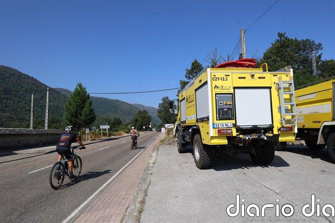 CCOO asegura que un uso "indiscriminado" de convoyes de extinción de incendios demuestra un operativo "sobrepasado"