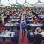 Cerca de 200 personas compiten el domingo en Rota (Cádiz) en un concurso contrarreloj para completar puzzles