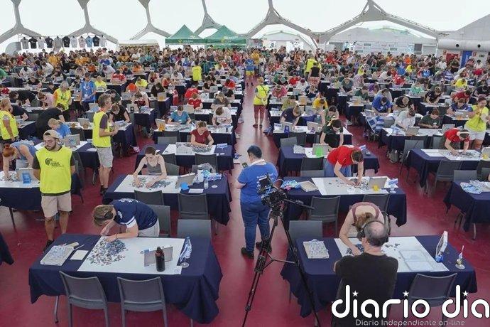 Cerca de 200 personas compiten el domingo en Rota (Cádiz) en un concurso contrarreloj para completar puzzles