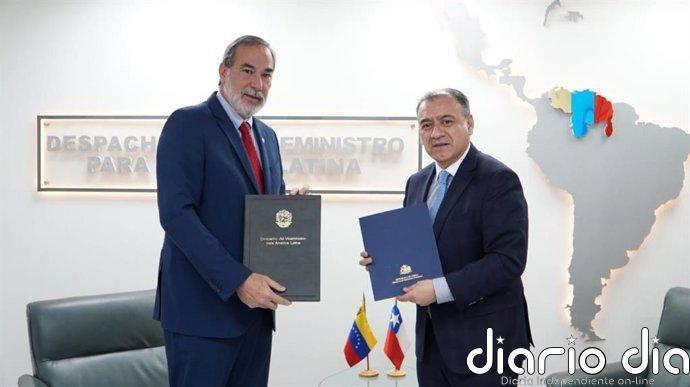 Chile y Venezuela oficializan el reinicio de sus relaciones consulares tras dos años de ruptura