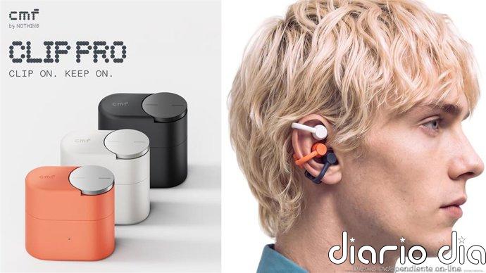 CMF presenta los Clip Pro, sus primeros auriculares 'open-ear' con diseño de 'clip on' y autonomía de hasta 32,5 horas
