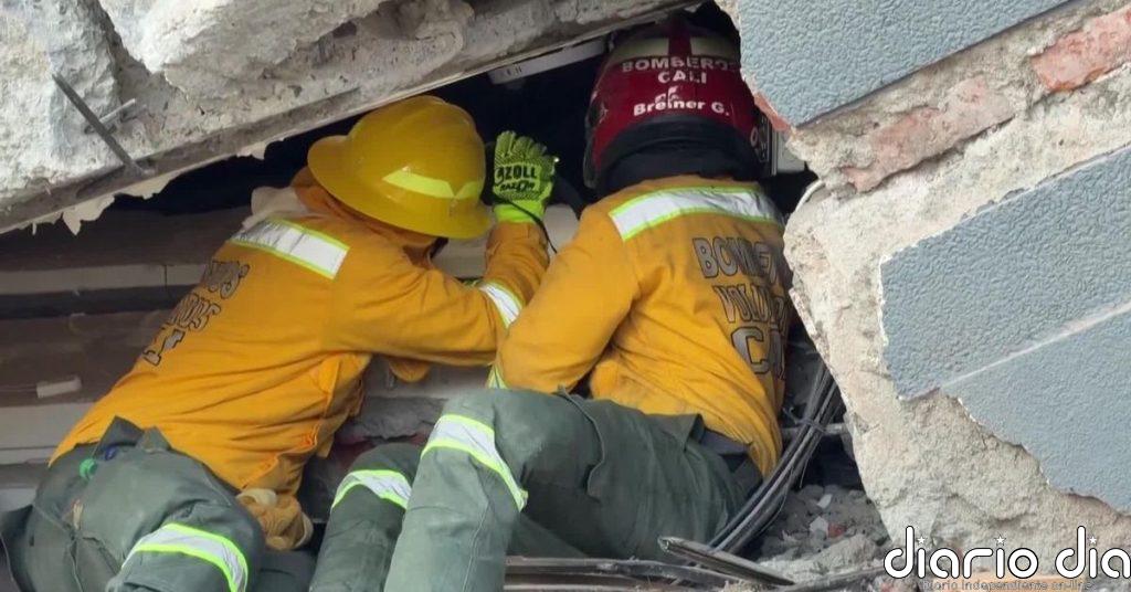Colombia busca supervivientes a contrarreloj