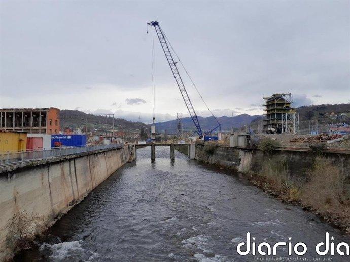 Comienzan las obras de restauración del río Nalón, en Lada, con 8 millones de inversión