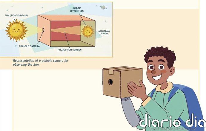 ¿Cómo hacer una cámara estenopeica para ver el eclipse con materiales que tienes por casa