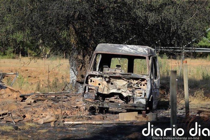 Contenido el avance hacia Moreda del incendio de Veguellina (León) que afecta a unas 1.400 hectáreas