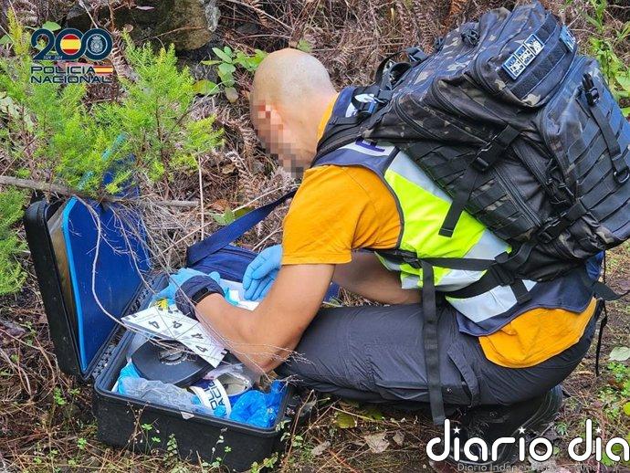 Continúa la investigación para esclarecer el fallecimiento del cuerpo hallado en un barranco de La Palma